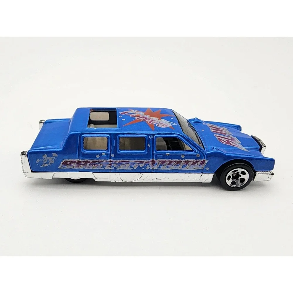 Hot Wheels Blue 1990 Bang! Blam!‎ Car Made in Malaysia